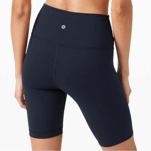 NWT Lululemon Wunder Train High Rise Short 8" true navy blue - Picture 1 of 16